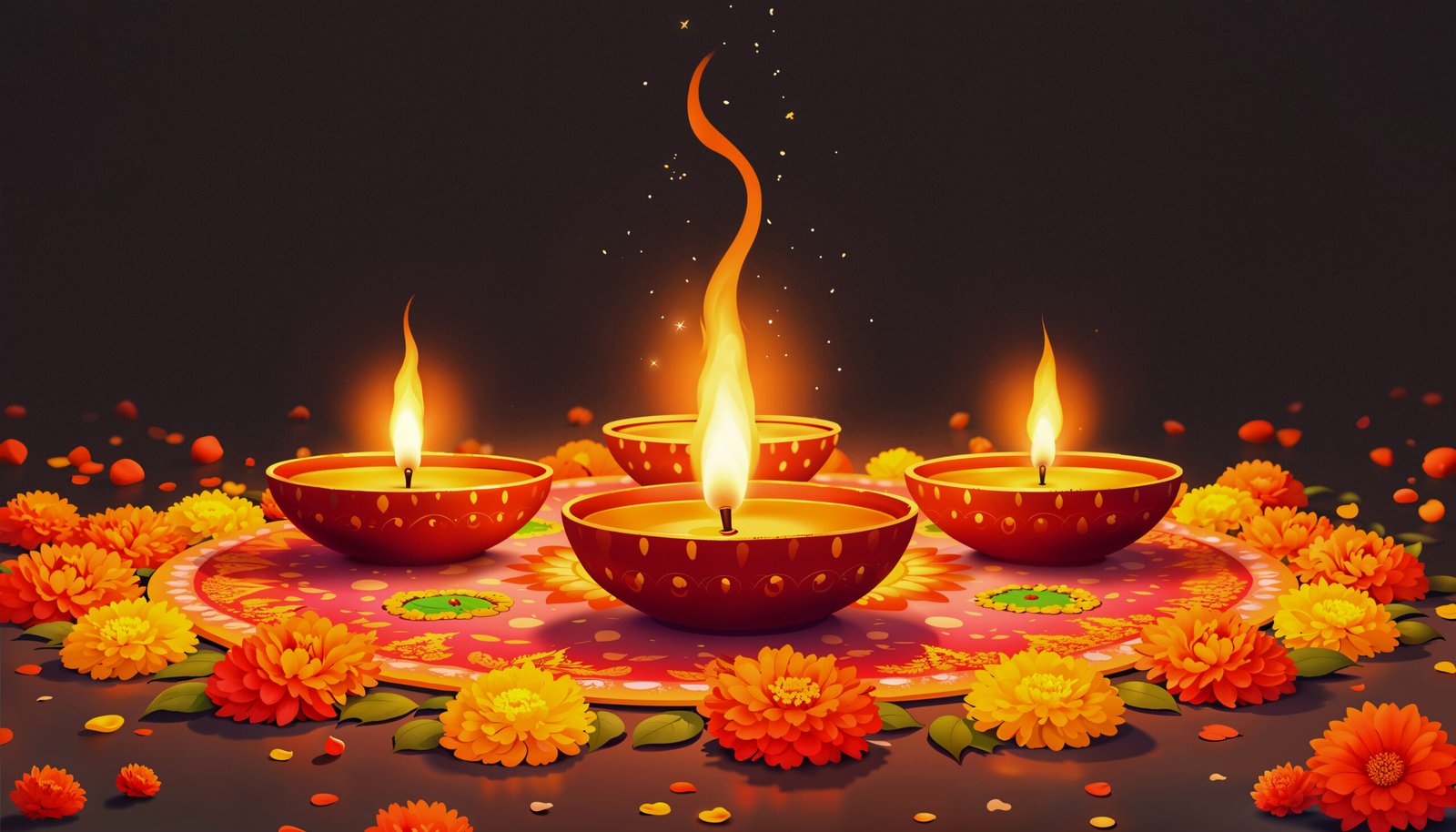 A Deepam That Teaches Generosity